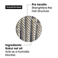 Thumbnail for L'Oreal Paris Liss Unlimited Hair Mask With Pro-Keratin, Serie Expert - Distacart