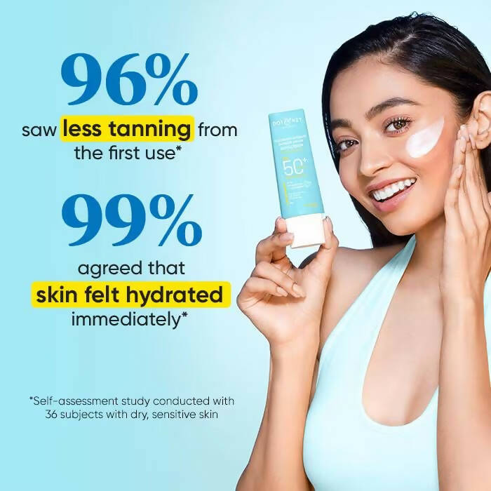 Dot & Key Blueberry Hydrating Barrier Repair Face Sunscreen SPF 50+ - Distacart