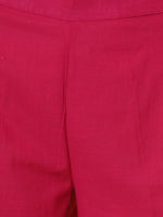 Thumbnail for Women Republic Pink Cotton Embellished Kurta Set - Distacart