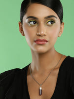 Thumbnail for Women's Silver-Plated Chain - Ruby Raang - Distacart