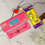 Thumbnail for Ganesha Rakhi & Cadbury Silk In Bhai Ho To Aisa Sleeve