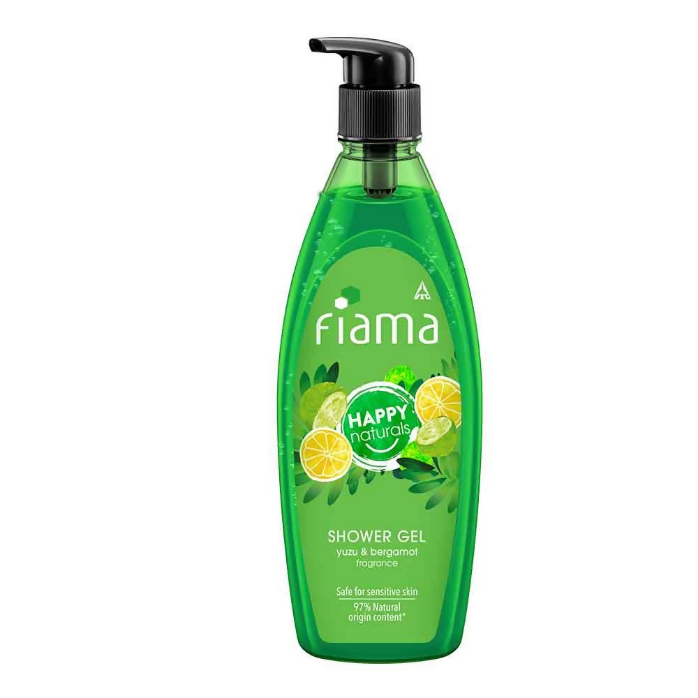Fiama Happy Naturals Shower Gel With Yuzu And Bergamot - Distacart