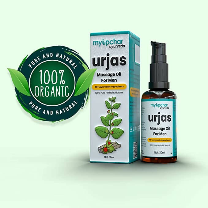 myUpchar Ayurveda Urjas Massage Oil For Men - Distacart