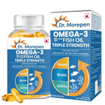 Thumbnail for Dr. Morepen COD Liver Oil Softgels and Omega 3 Deep Sea Fish Oil Softgels Combo - Distacart