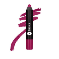 Thumbnail for Sugar Matte As Hell Crayon Lipstick - Rose Tyler (Deep Rose) - Distacart
