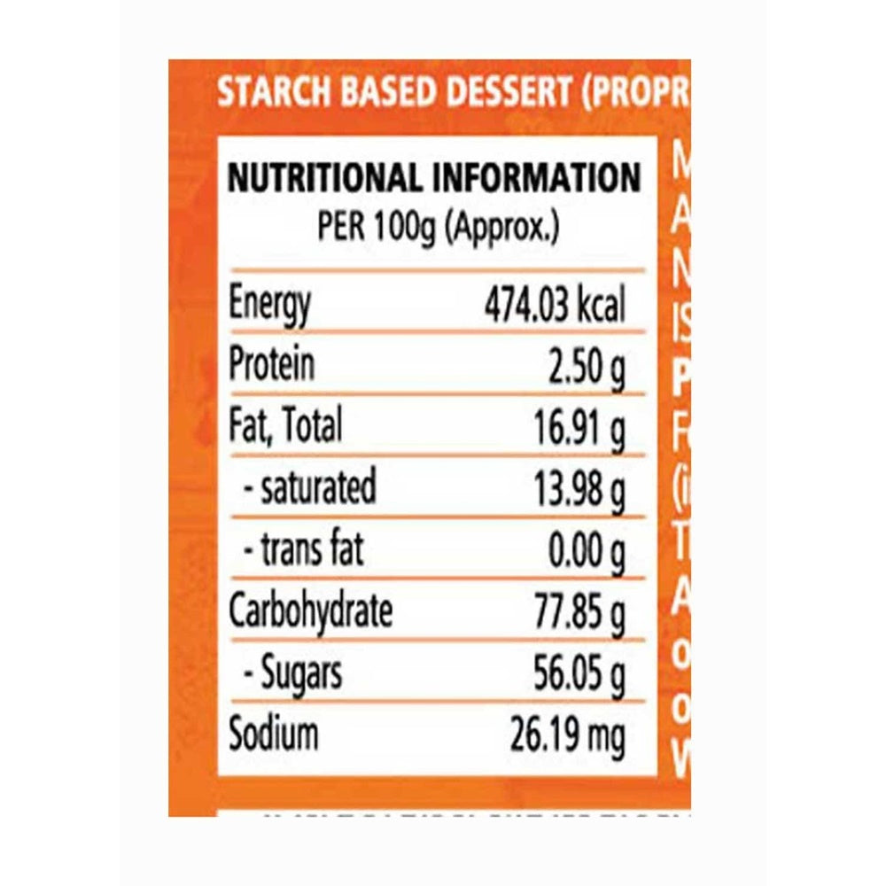 Bikanervala Karachi Halwa ingredients