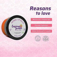 Thumbnail for Curious Peach Herbal Lip Balm Bubble Gum - Distacart