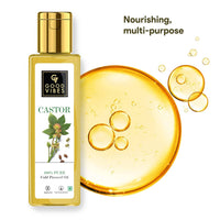 Thumbnail for Good Vibes Castor 100% Pure Cold Pressed Oil For Hair & Skin