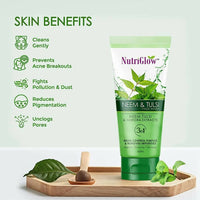 Thumbnail for NutriGlow Neem & Tulsi Face Wash - Distacart