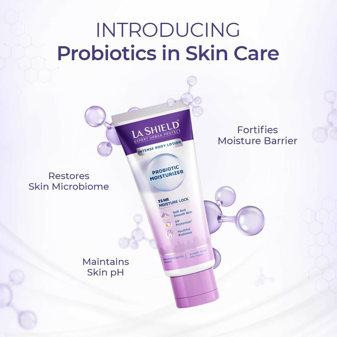 La Shield Probiotic Moisturizer Intense Body Lotion - Distacart