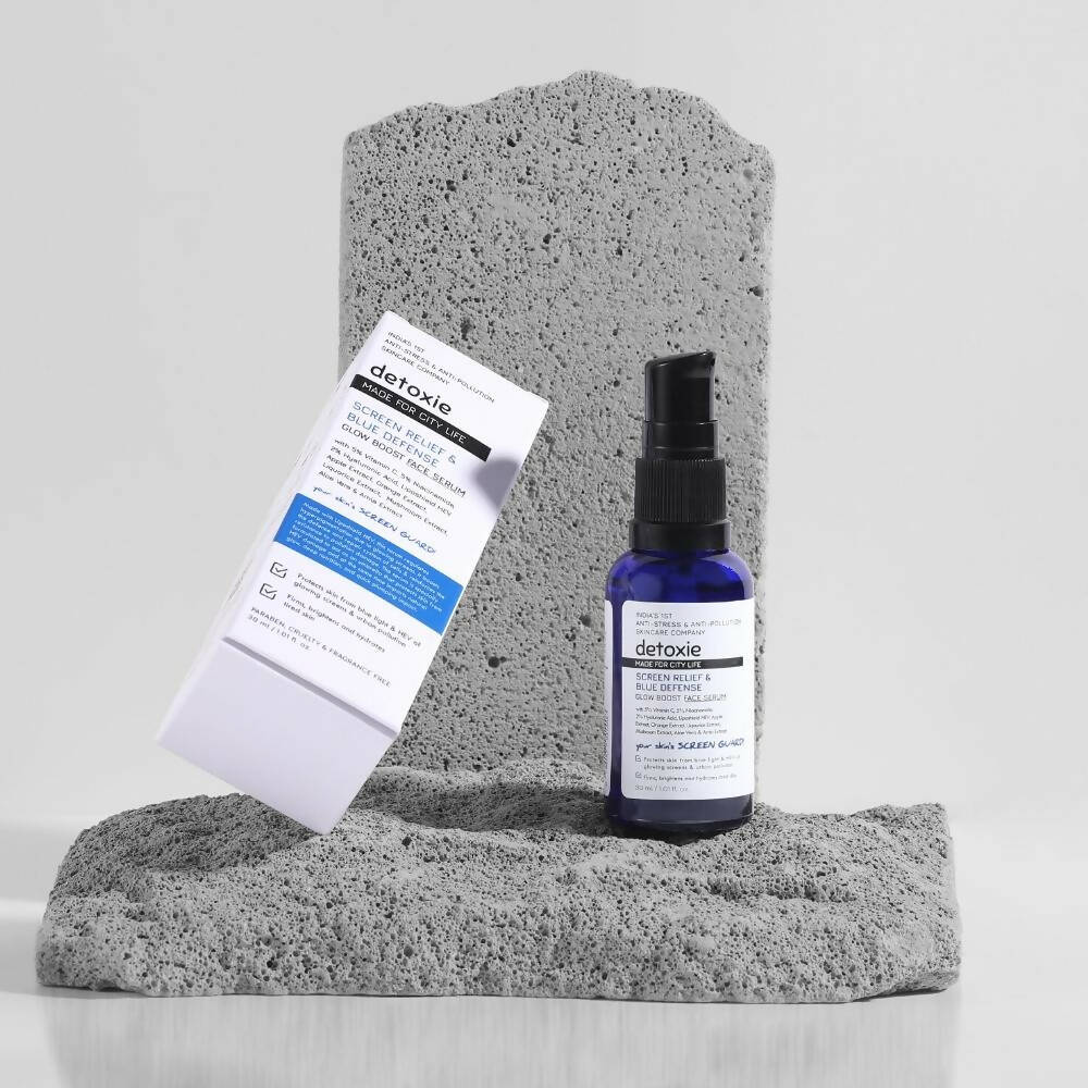 Detoxie Screen Relief & Blue Defense Face Serum - Distacart