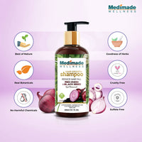 Thumbnail for Medimade Wellness Red Onion and Black Seed Hair Growth Shampoo - Distacart