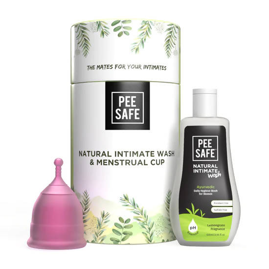 Pee Safe Reusable Menstrual Cup Small And Wash For Women - Distacart