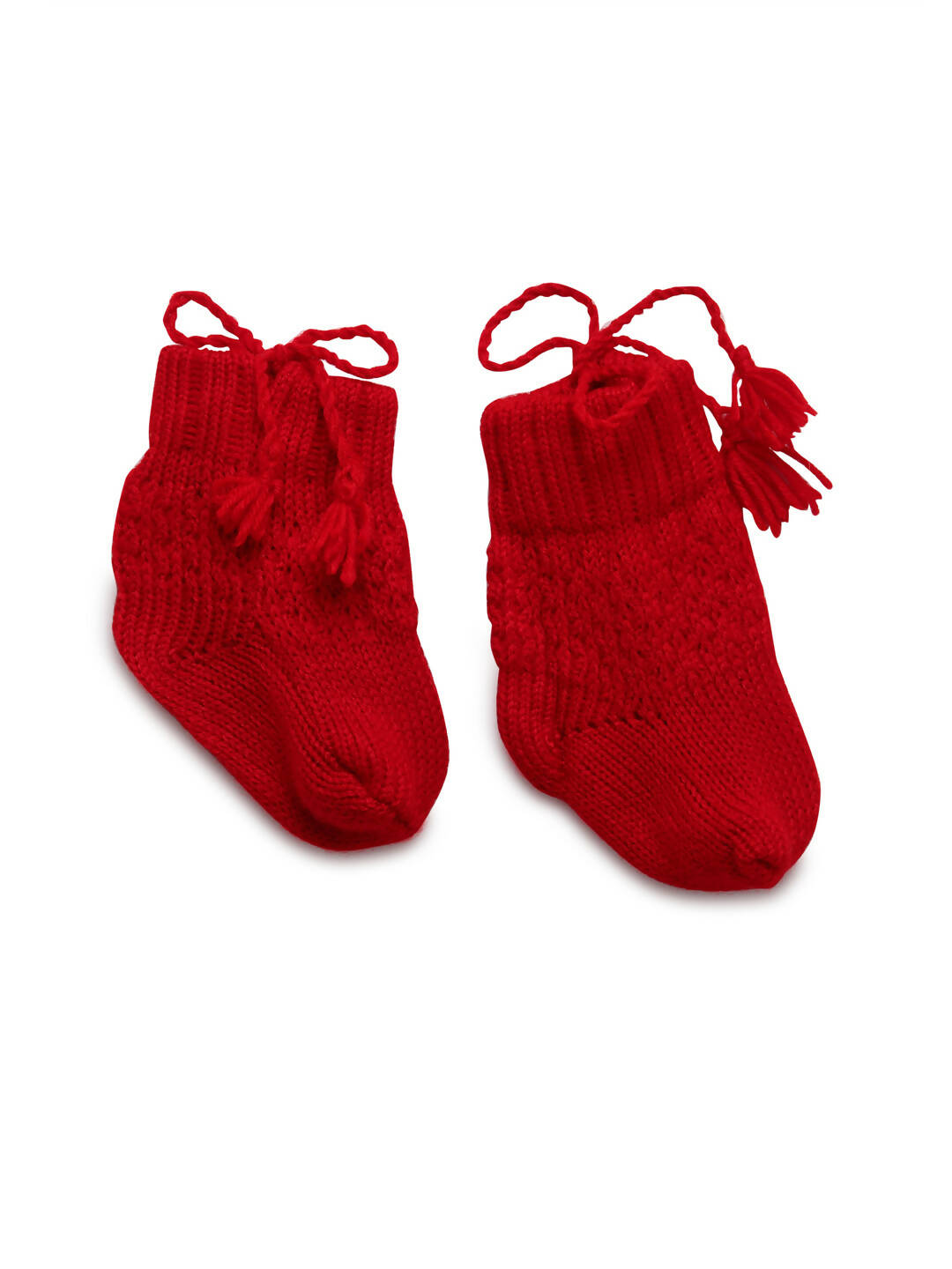 Chutput Kids Cute Red Coloured Solid Pullover Sweater - Distacart