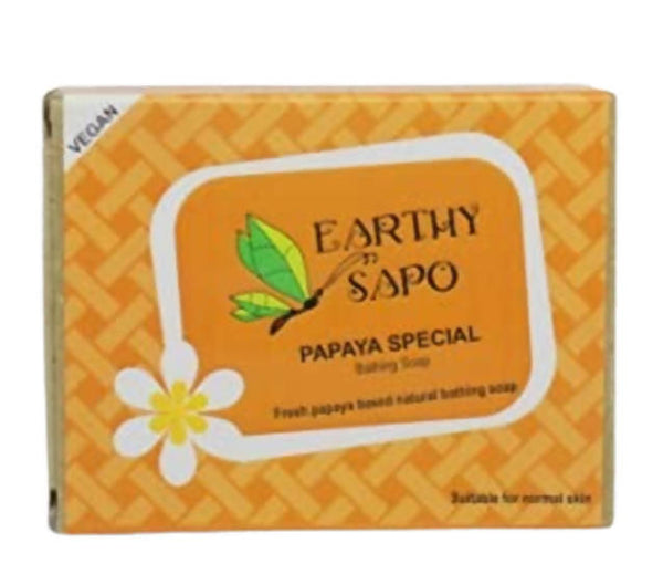 Earthy Sapo Papaya Special Bathing Soap - Distacart