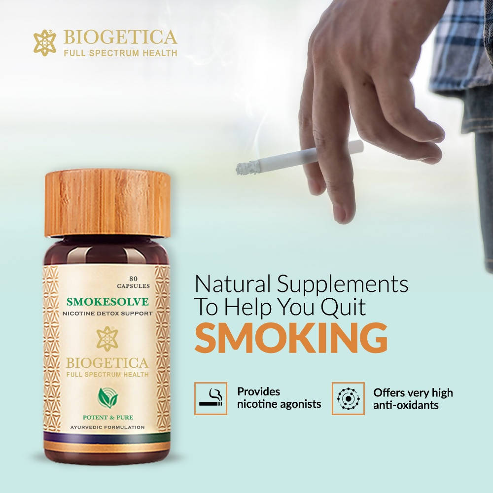 Biogetica Smokesolve (Lungs Care- Antioxidant) - Distacart