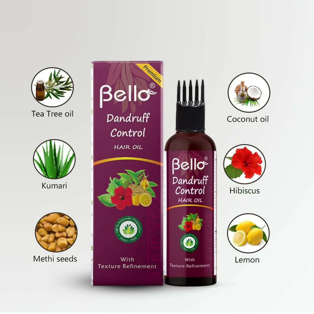 Bello Herbals Dandruff Control Hair Oil - Distacart