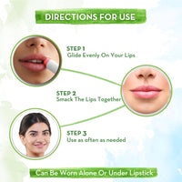 Thumbnail for Mamaearth Rose Tinted 100% Natural Lip Balm