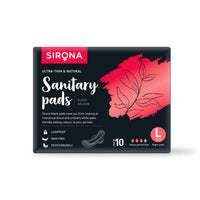 Thumbnail for Sirona Biodegradable Black Sanitary Pads
