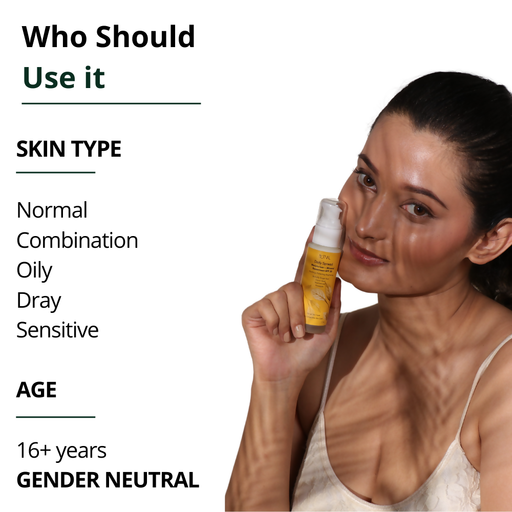 Botnal Daily Spread Moisturiser + Mineral Sunscreen SPF 30 - Distacart