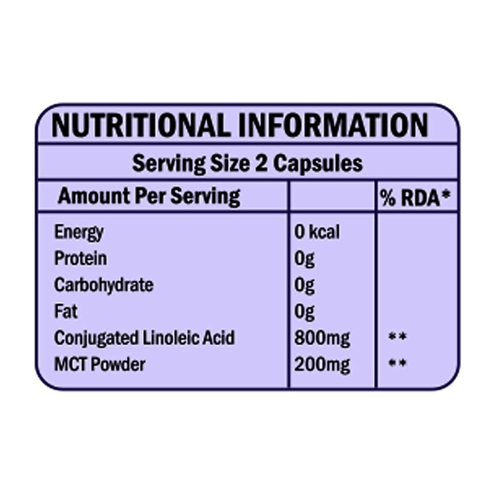 Scitron CLA CORE + MCT Weight Management Veg Capsules - Distacart