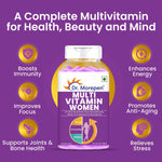 Thumbnail for Dr. Morepen Biotin+ Advanced Tablets and Multivitamin Women Tablets Combo - Distacart