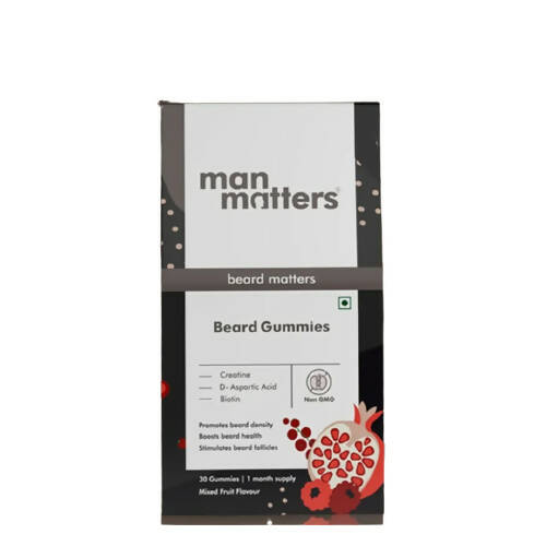 Man Matters Beard Growth Gummies - Distacart