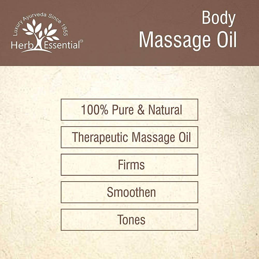 Herb Essential Body Massage Oil