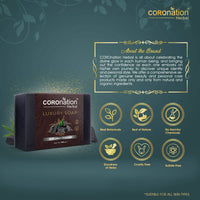 Thumbnail for Coronation Herbal Activated Charcoal Luxury Soap - Distacart