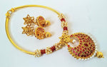 Thumbnail for Pink Kemp Ganesha Beaded Necklace Set