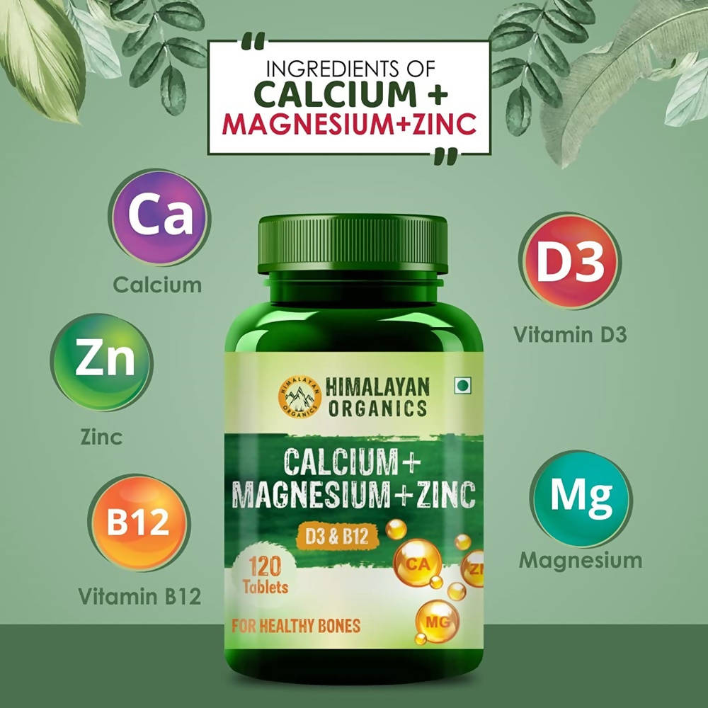 Calcium+Magnesium+Zinc D3 & B12 Tablets