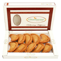 Thumbnail for Ghasitaram Holi Sweets - Dry Sweet Wheat Gujiya - Distacart