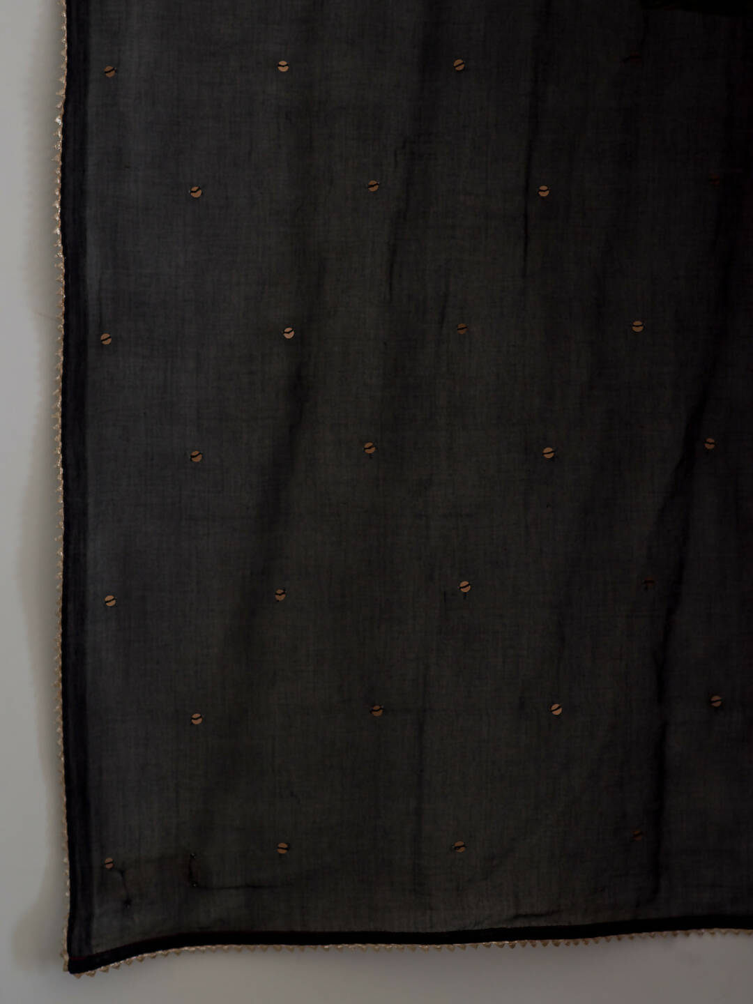 Suta Black Woven Design Pure Cotton Saree - Distacart