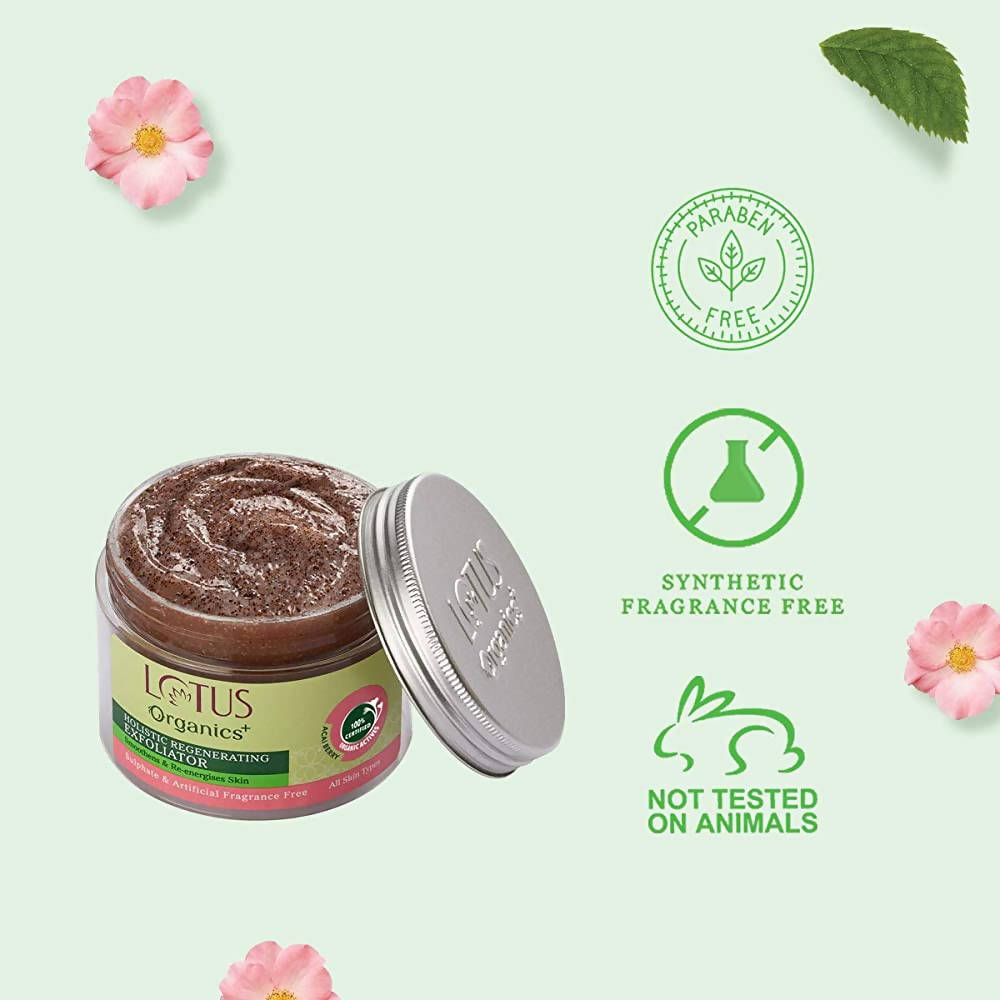 Lotus Organics+ Holistic Regenerating Exfoliator