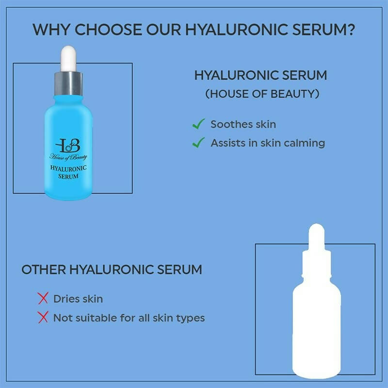 House of Beauty Hyaluronic Serum - Distacart