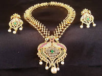 Thumbnail for Multicolor AD Peacock Jewelry