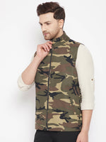 Thumbnail for Even Apparels Multi Cotton Men Woven Nehru Jacket - Distacart