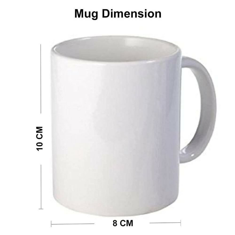 Pramonita Valentine Gifts (White Black, Ceramic Coffe Mug) - Distacart