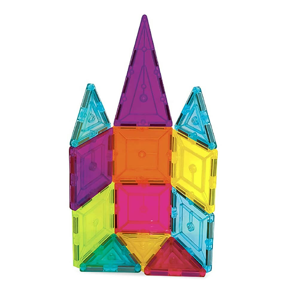 Kipa MagPlay 16 Magnetic Tiles and Blocks 16 pcs Starter Pack Building Educational Toys for Kids - Distacart