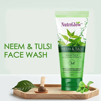 Thumbnail for NutriGlow Neem & Tulsi Face Wash - Distacart