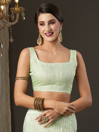 Thumbnail for Saree Mall Woven Design Zari Silk Cotton Saree - Distacart