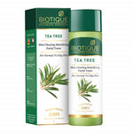 Thumbnail for Biotique Advanced Organics Tea Tree Skin Clearing Mattifying Facial Toner - Distacart