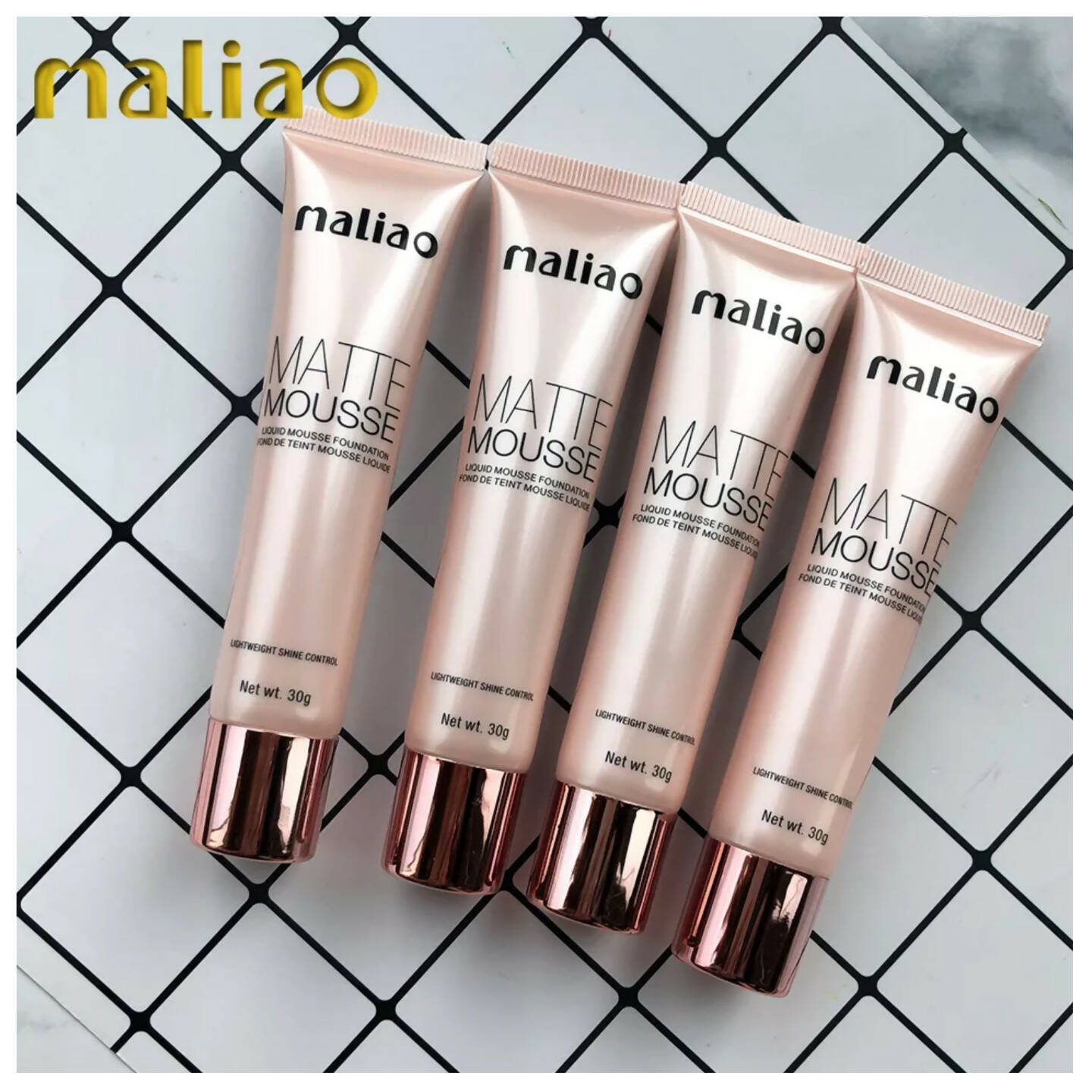 Maliao Professional Matte Look Matte Mousse Foundation - Distacart
