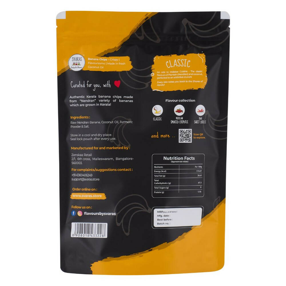 Svaras Kerala Banana Chips Classic - Distacart
