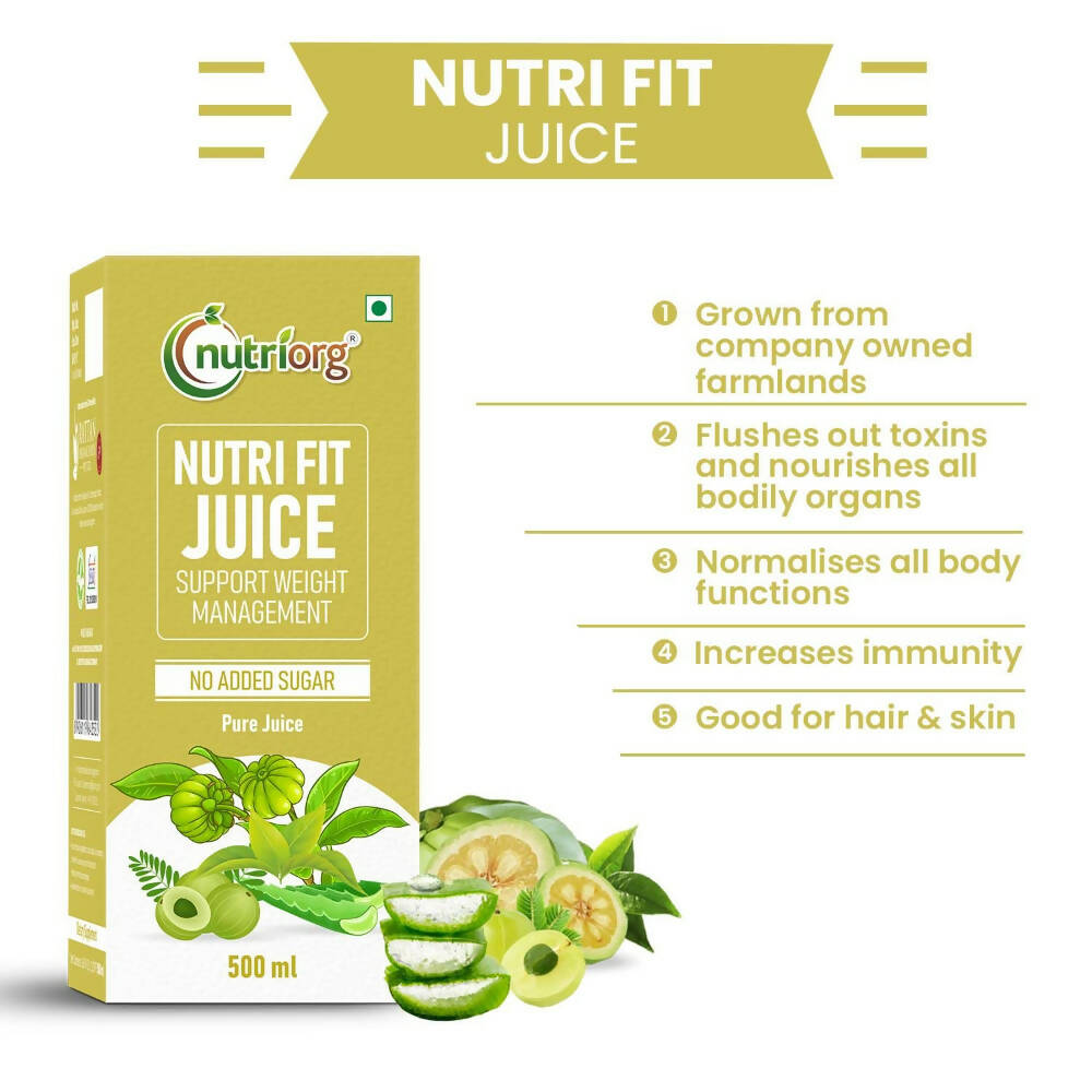 Nutriorg Nutri Fit Juice - Distacart