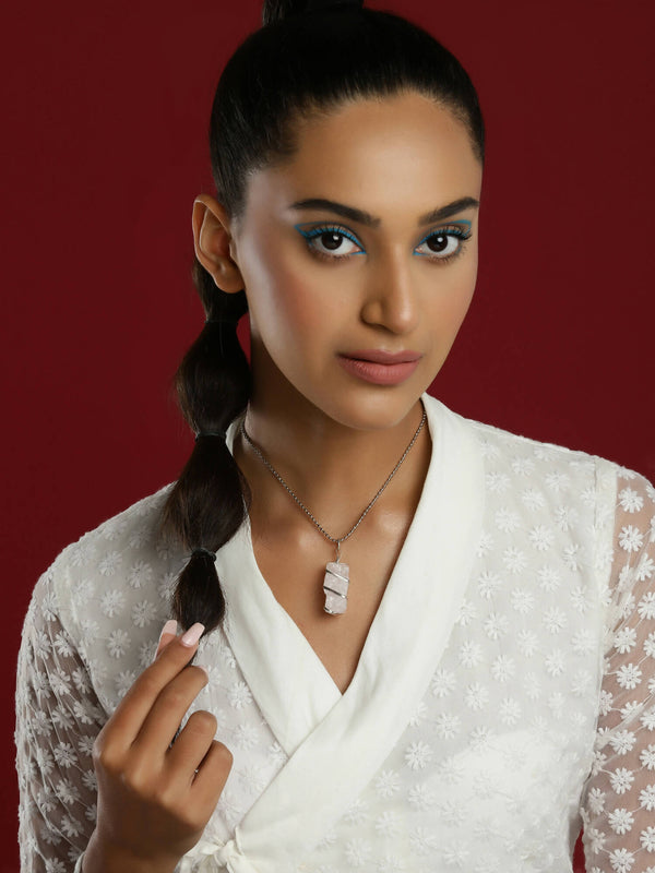 Women's Silver-Plated Chain - Ruby Raang - Distacart