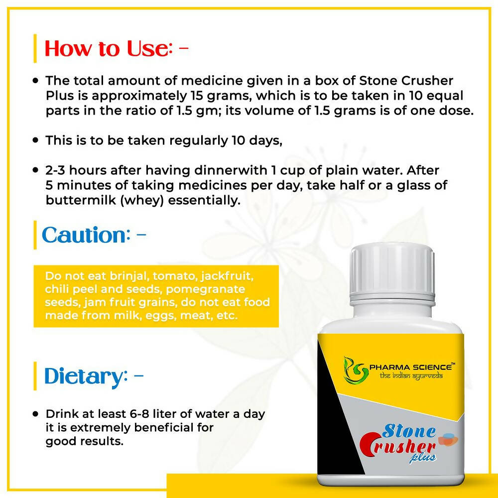 Pharma Science Stone Crusher Plus - Distacart