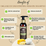 Thumbnail for Organicos Smoothening Keratin Shampoo - Distacart