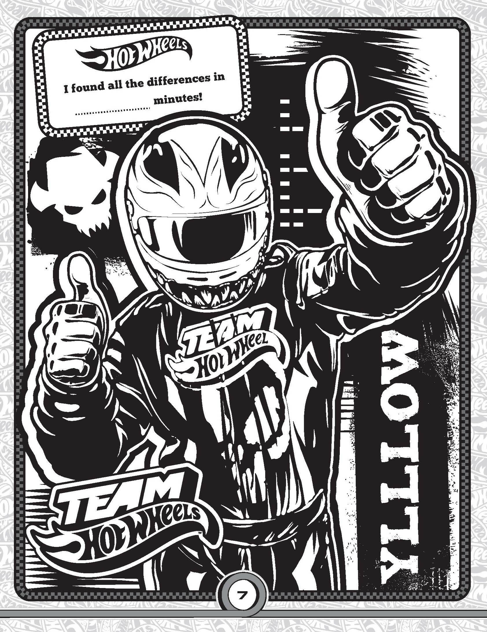 Dreamland Publications Hot Wheels Bumper Colouring & Puzzle Book : Children Drawing, Painting & Colouring Book - Distacart