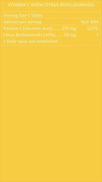 Thumbnail for Purayati Vitamin C with Citrus Bioflavonoids Tablets